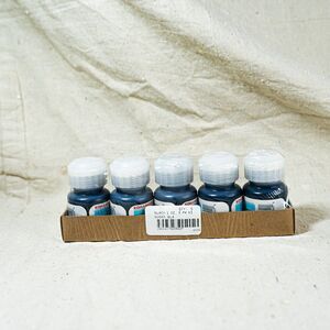 Koh-I-Noor Special Drawing Ink for Paper & Film - FIVE, 1 Oz. Bottles, Black